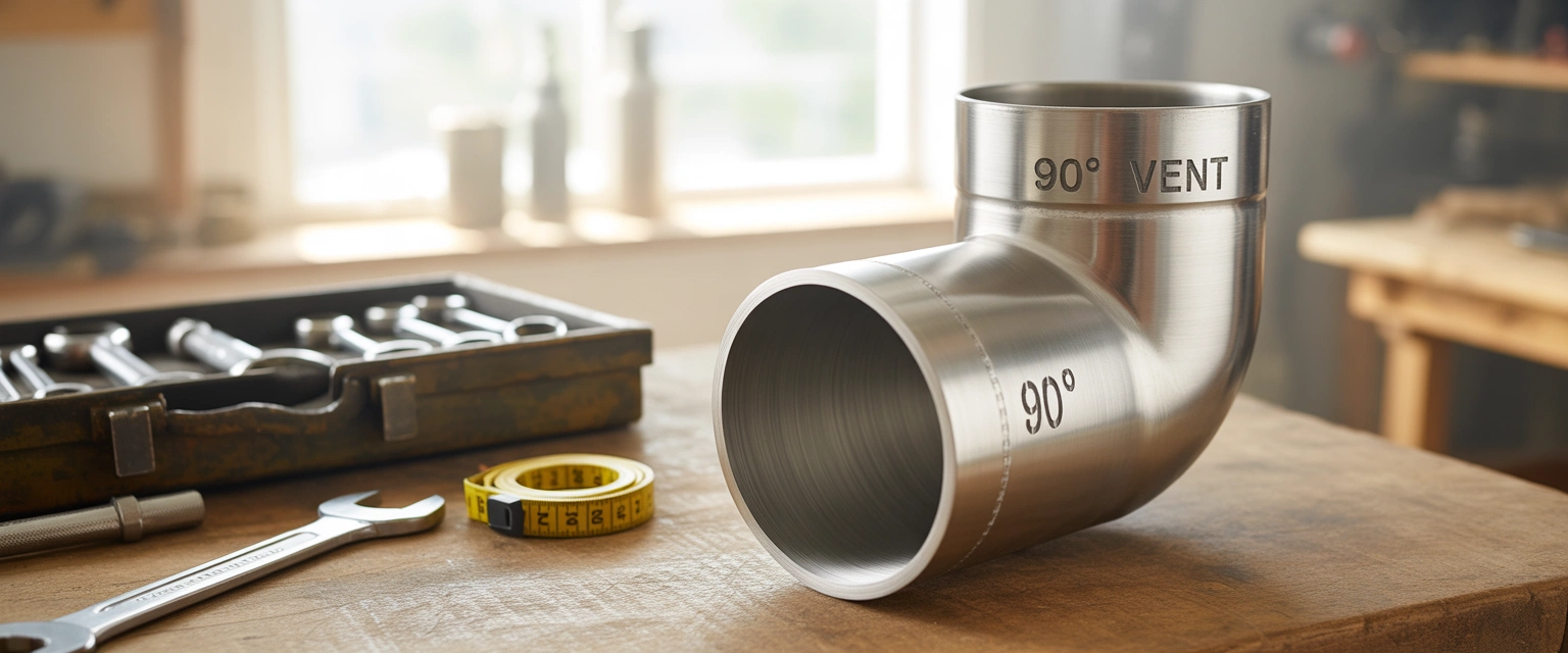 Колено (отвод) для дымохода - Баннер категории