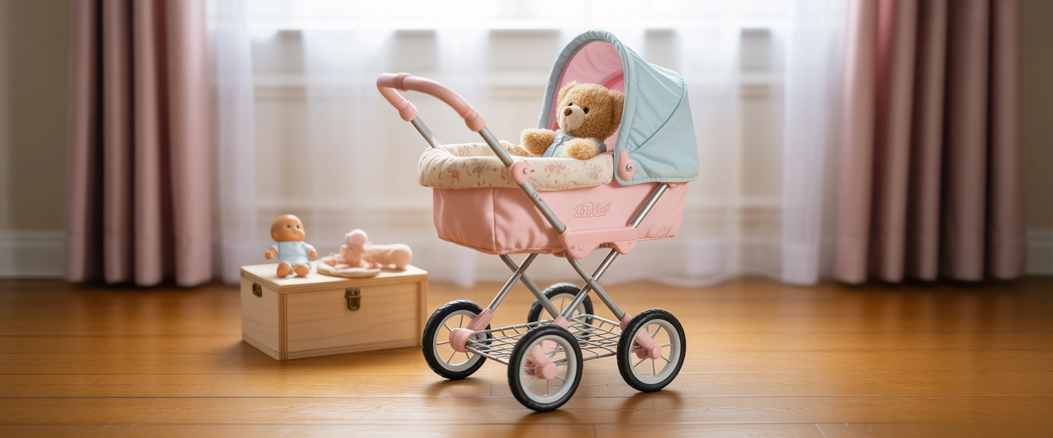 Коляски для кукол - Баннер категории