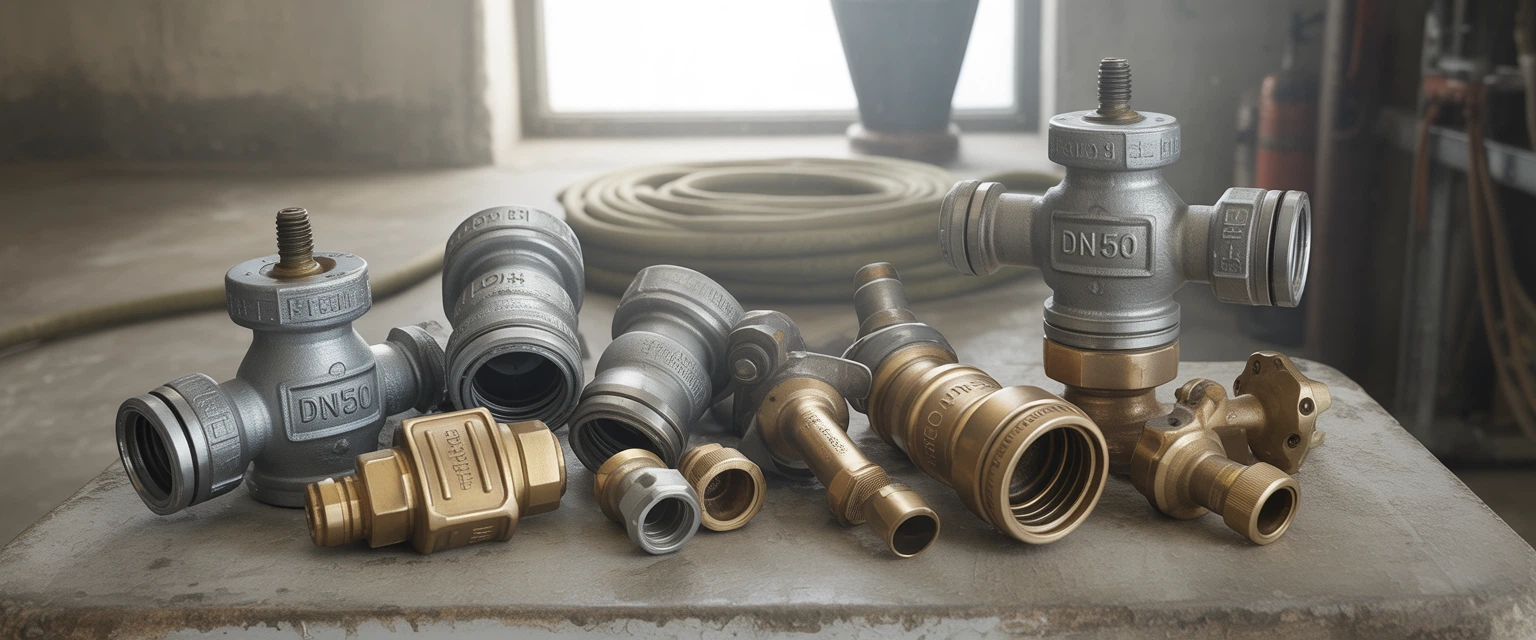 Комплектующие для пожарных кранов - Баннер категории