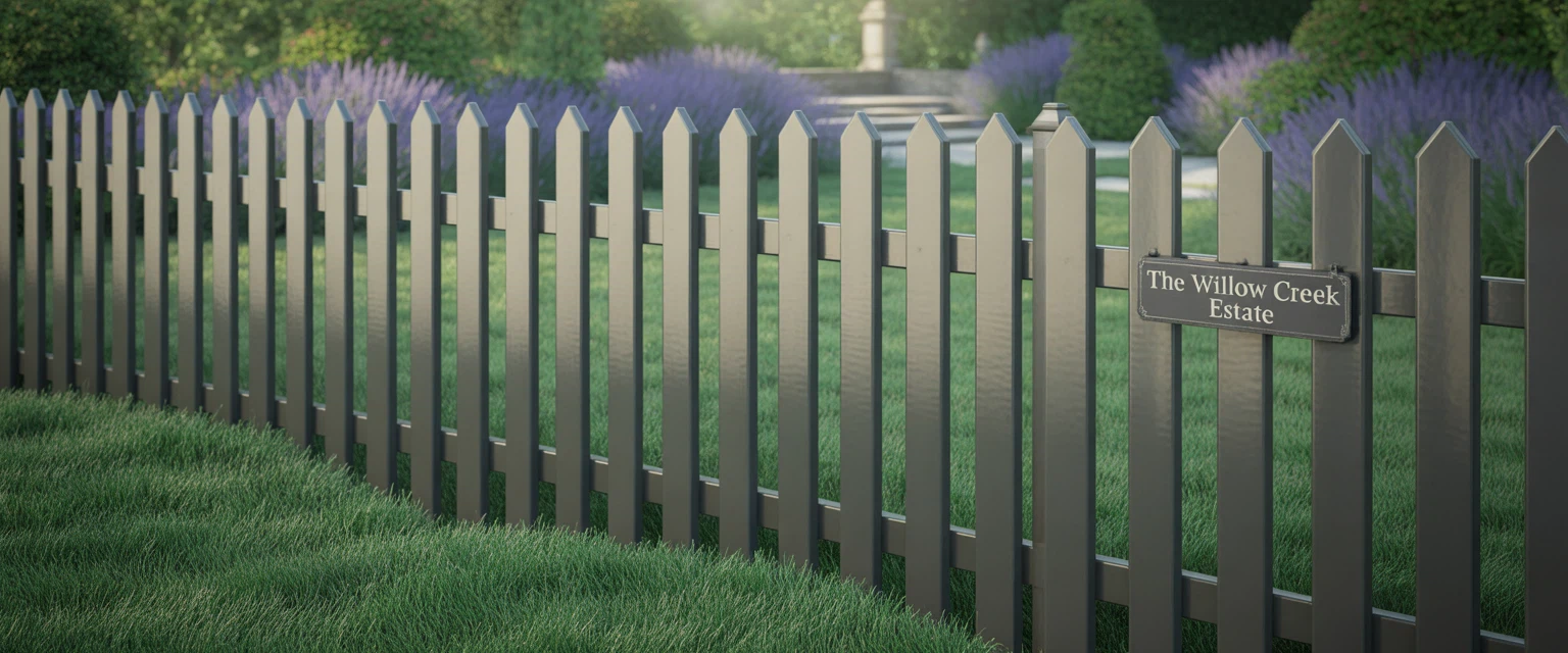 Металлический штакетник - Баннер категории