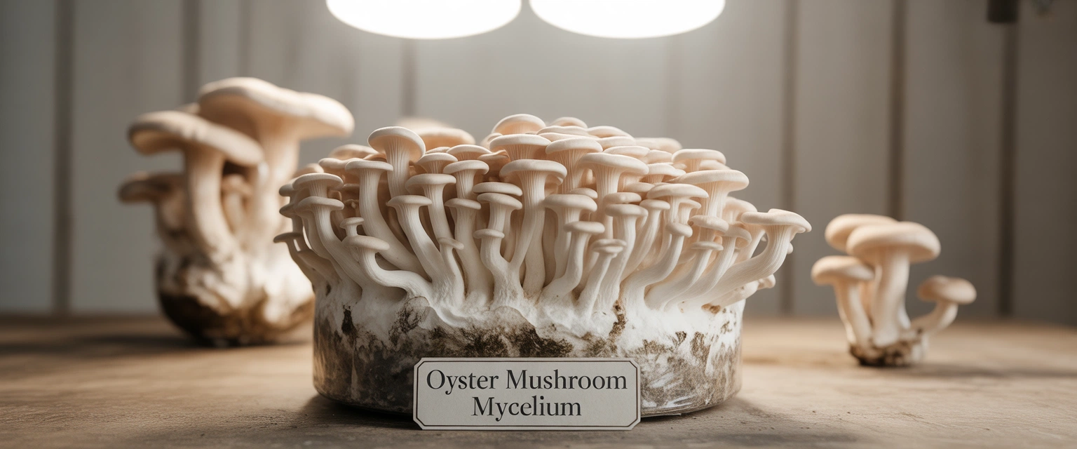 Мицелий грибов - Баннер категории