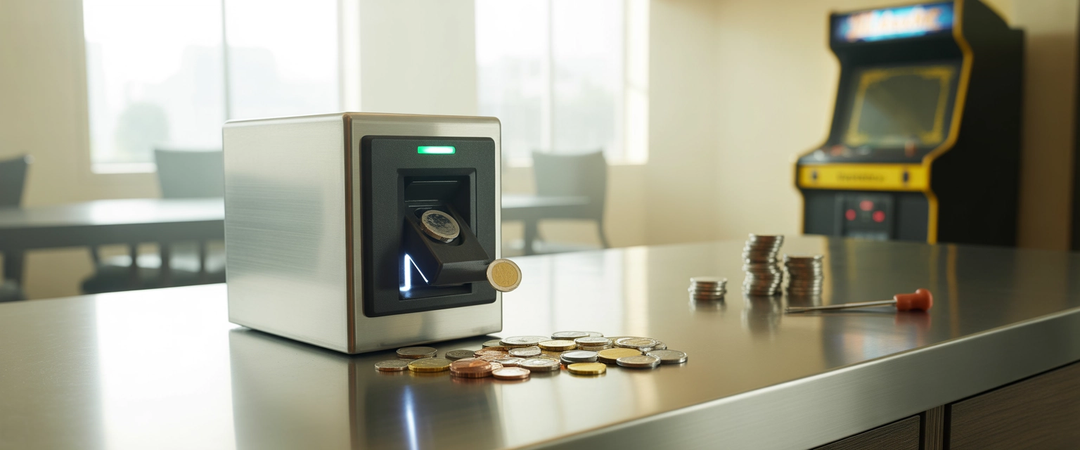 Монетоприёмники - Баннер категории