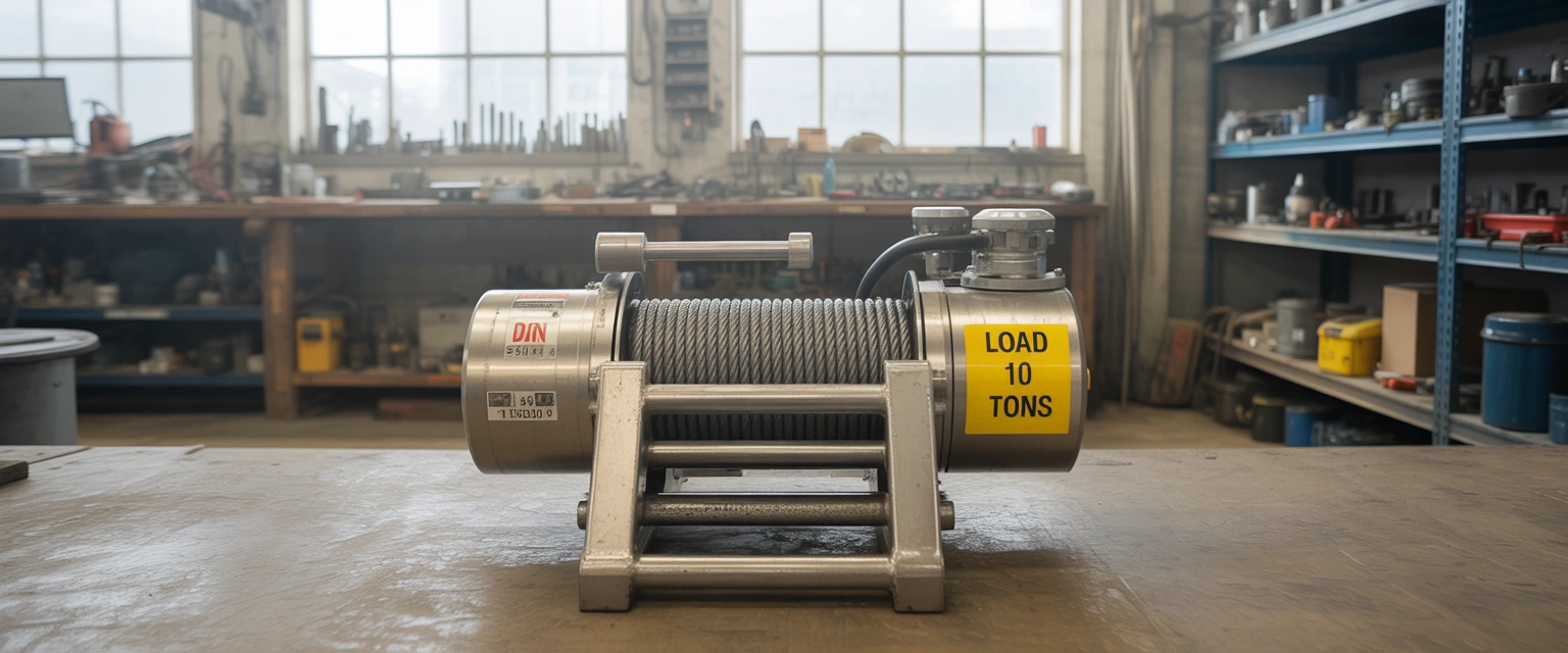 Мотолебедки DIN 15000 – Грузоподъемность 0.5-10 т - Баннер категории