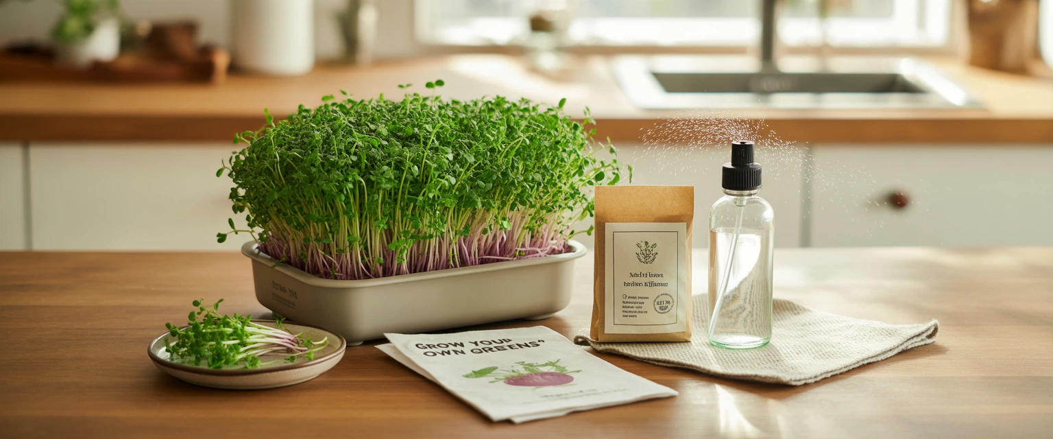 Набор для выращивания микрозелени - Баннер категории