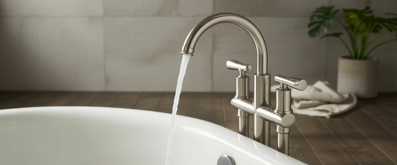 Напольные изливы для ванны - Баннер категории