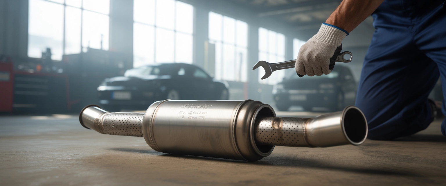 Основной глушитель (задний) - Баннер категории