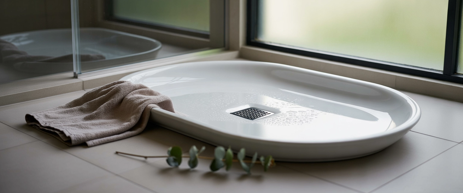 Овальные душевые поддоны - Баннер категории