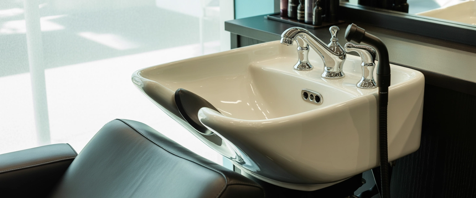 Парикмахерская мойка - Баннер категории