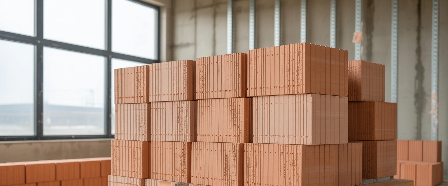 Перегородочные керамические блоки - Баннер категории