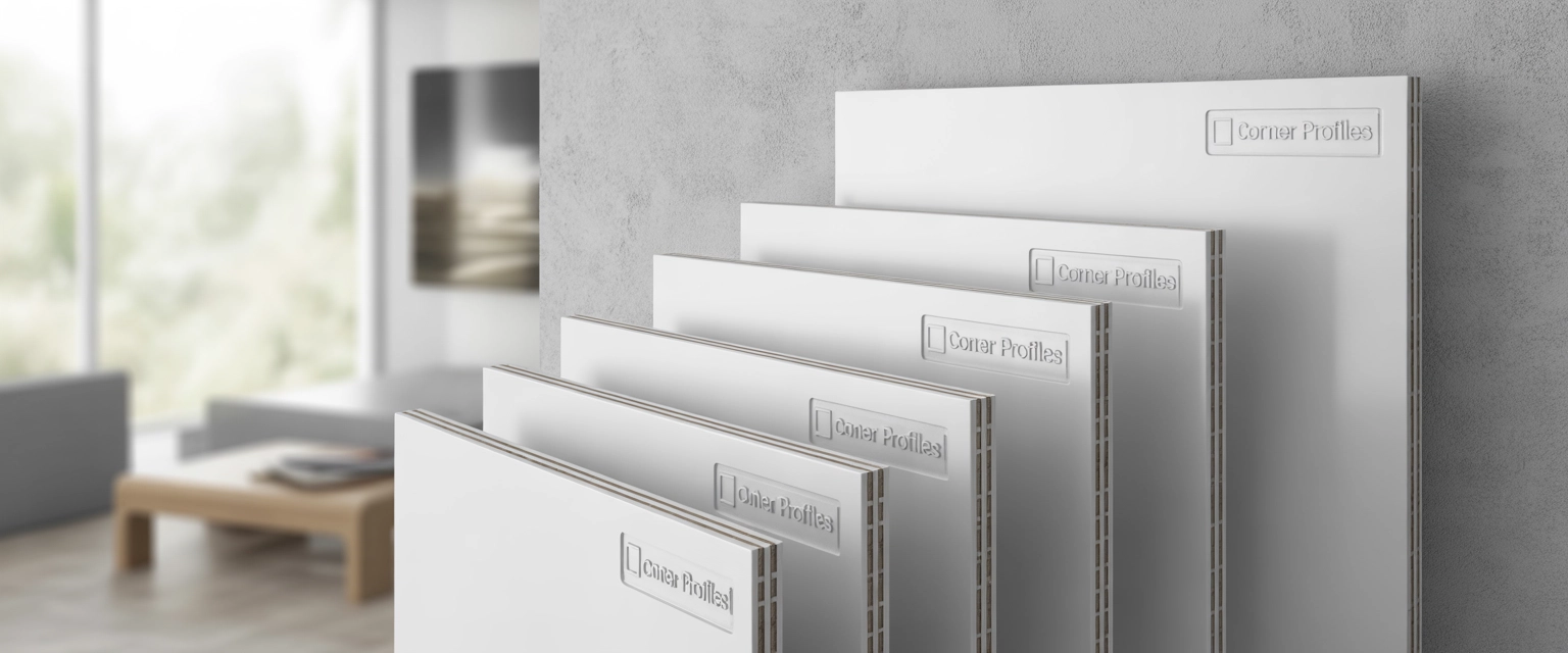 Пластиковые углы для монтажа стеновых панелей - Баннер категории