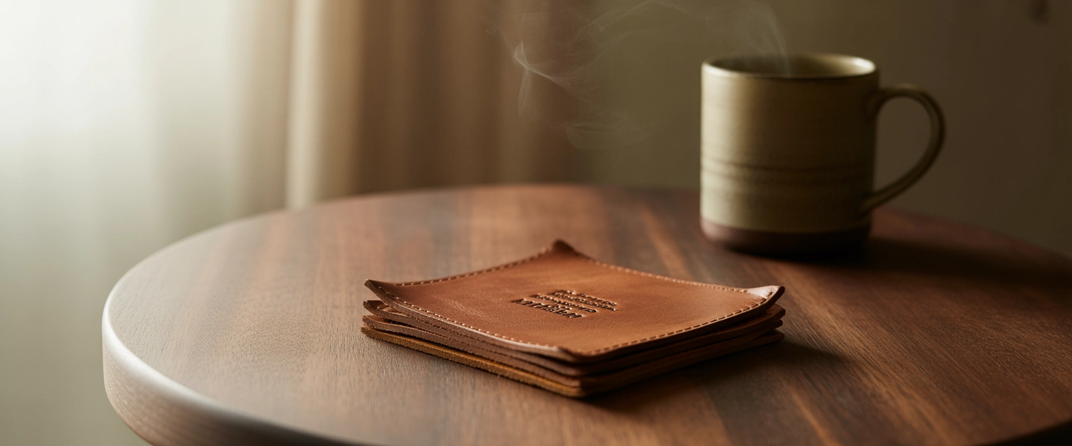 Подстаканник из кожи - Баннер категории