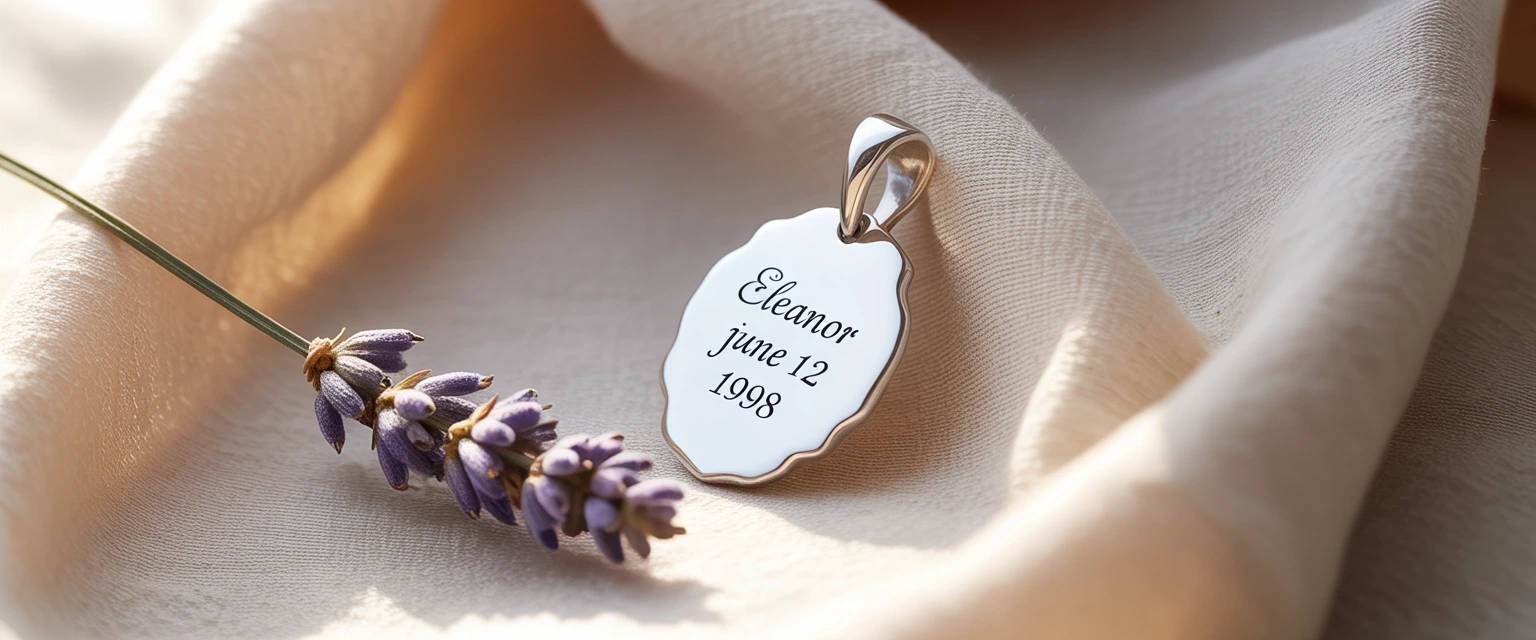 Подвески с гравировкой (имена, даты) - Баннер категории
