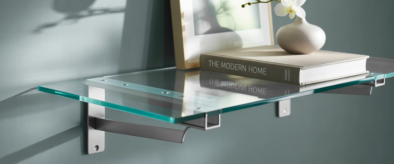 Полкодержатели с зажимом для стекла - Баннер категории