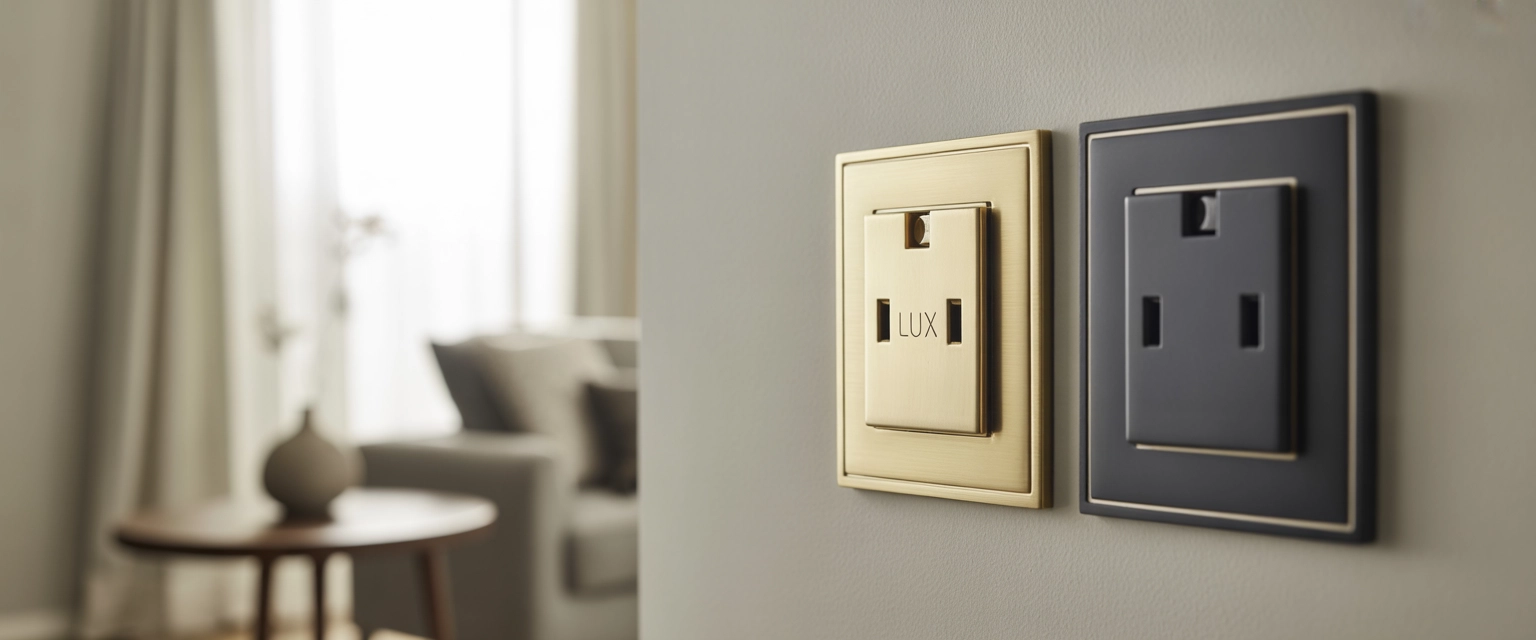 Рамки для розеток и выключателей - Баннер категории