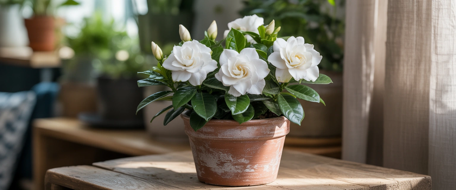 Растение Гардения - Баннер категории