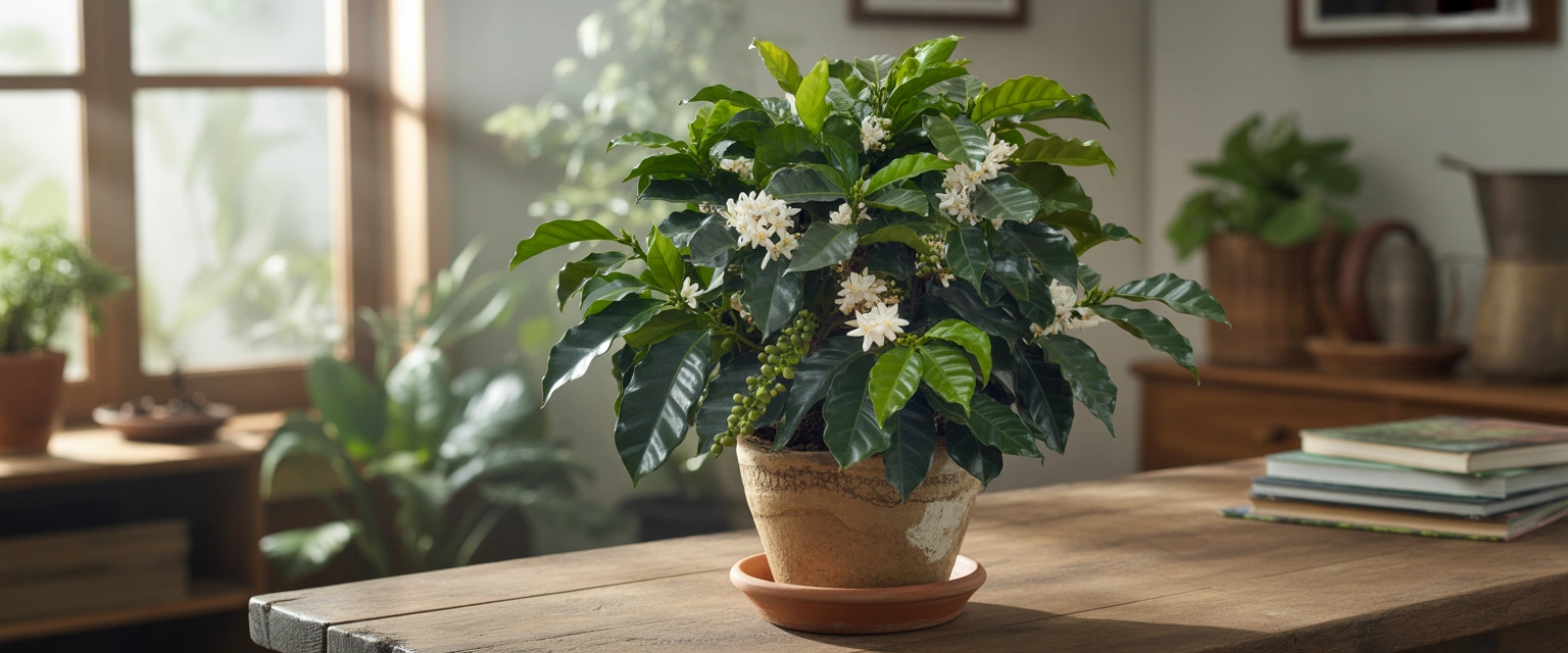 Растение Кофе - Баннер категории