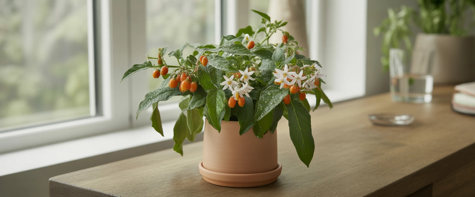 Растение Солянум - Баннер категории