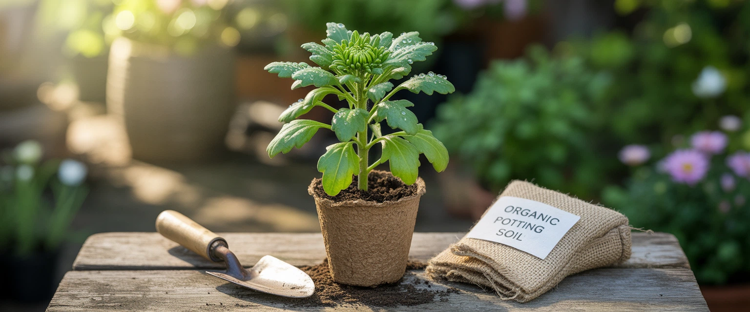 Саженцы Хризантемы - Баннер категории