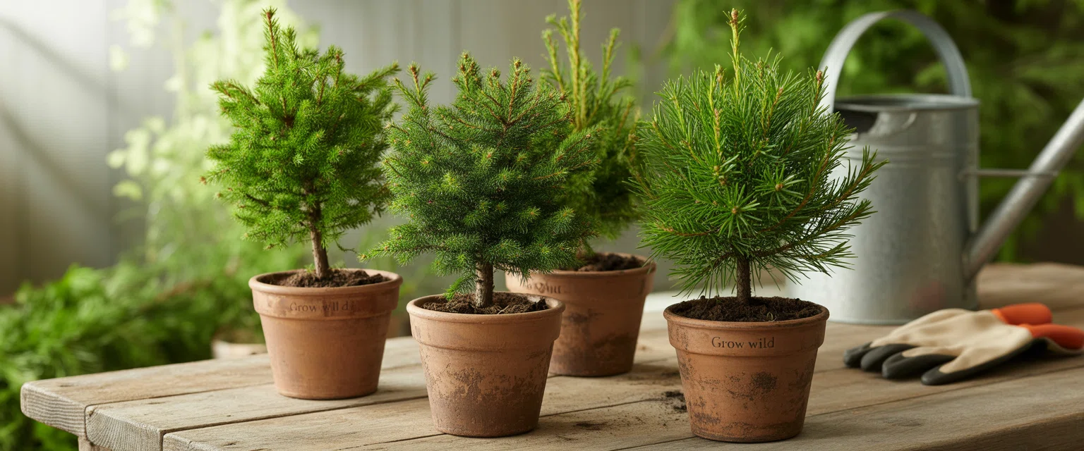 Хвойные растения - Баннер категории