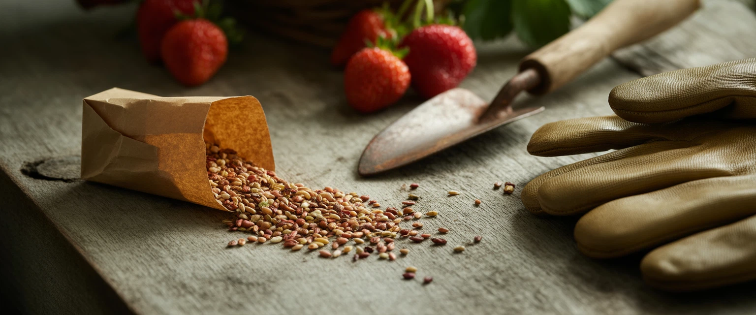 Семена Земляники - Баннер категории