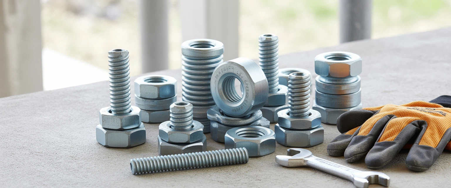 Шайбы и гайки (для фиксации стяжек) - Баннер категории