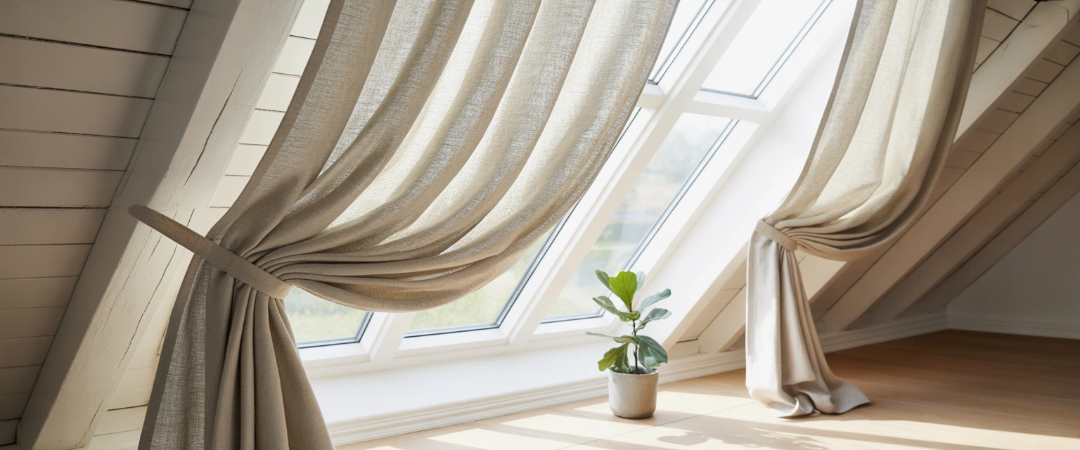 Шторы для мансардных окон - Баннер категории