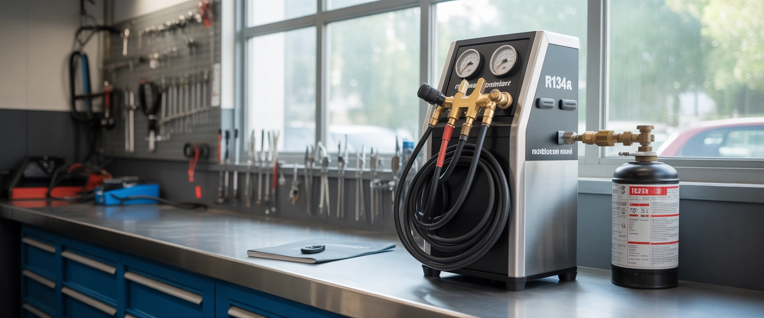 Станция заправки автокондиционеров - Баннер категории