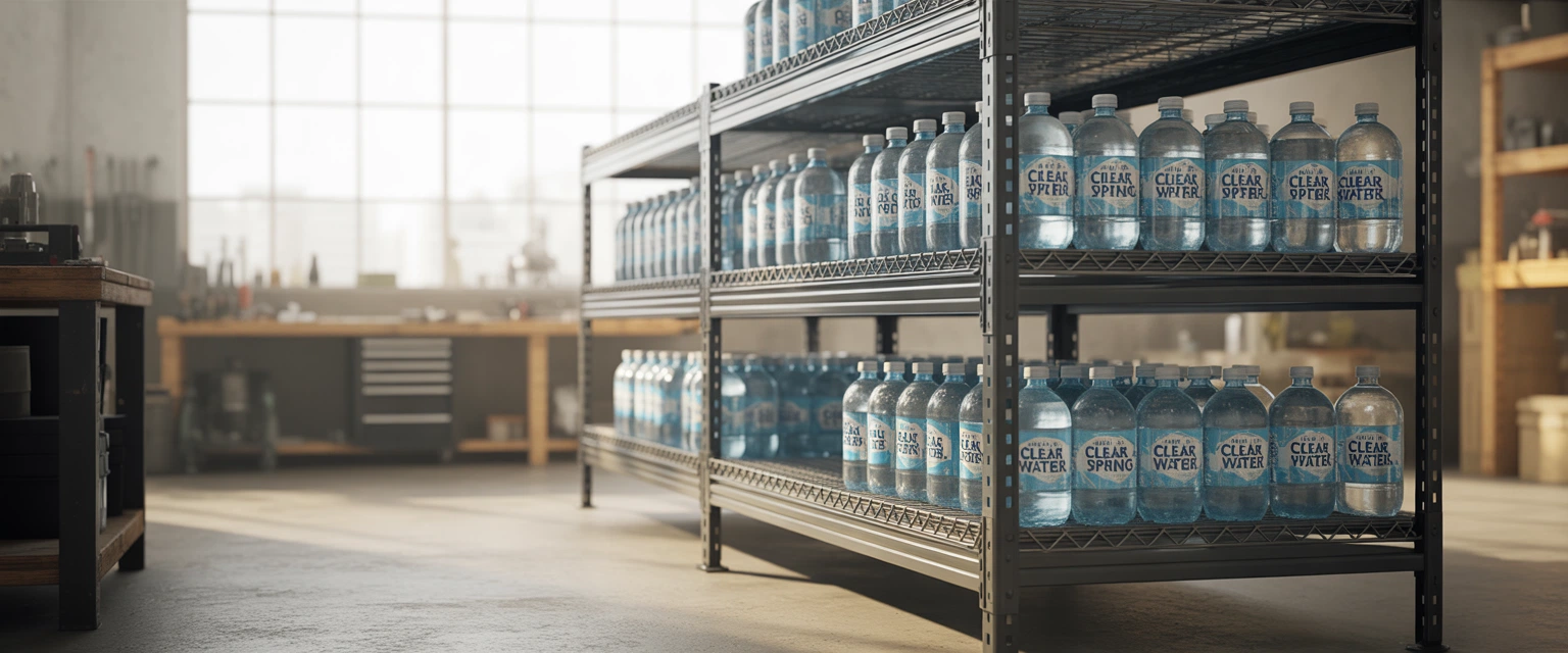 Стеллаж для бутилированной воды - Баннер категории