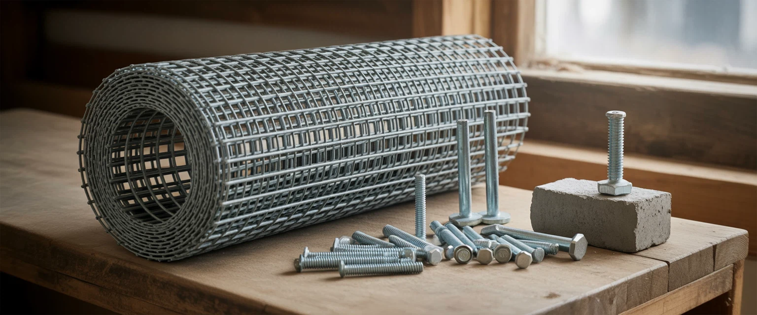 Строительные сетки и крепеж - Баннер категории