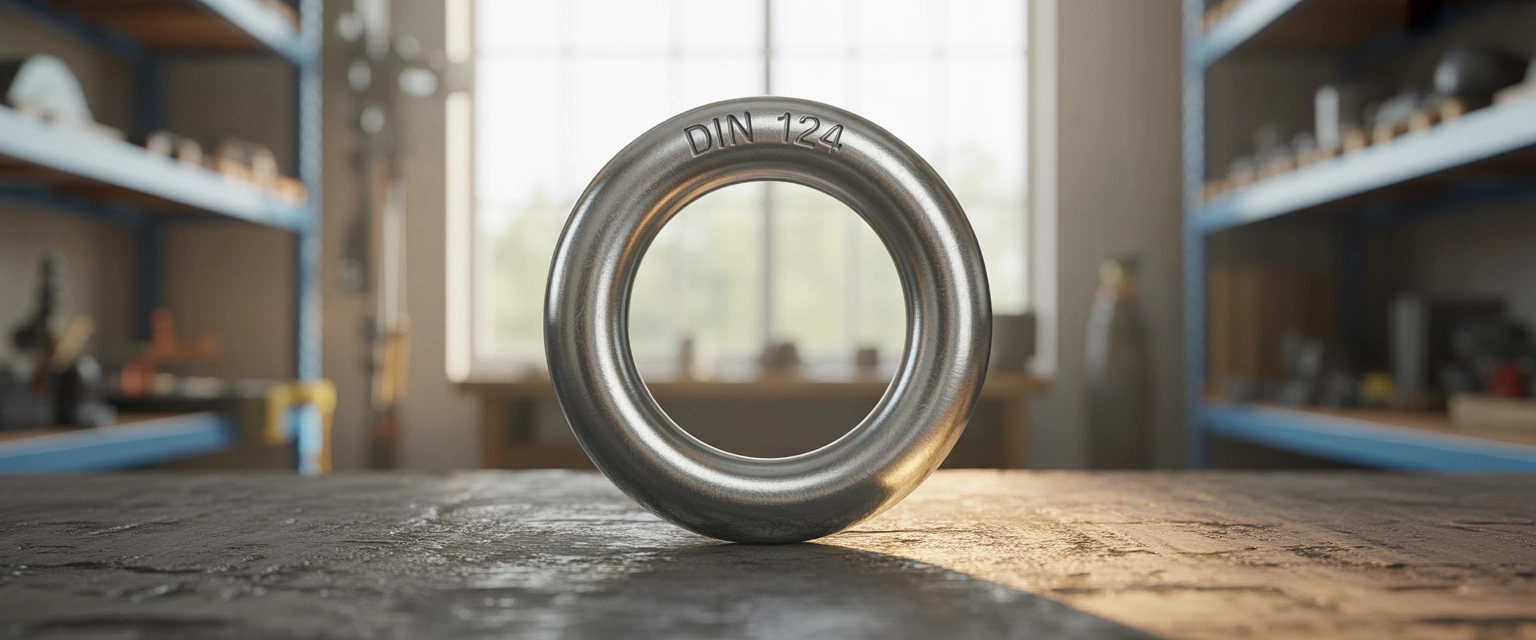 Сварные кольца DIN 124 (нормальные) - Баннер категории