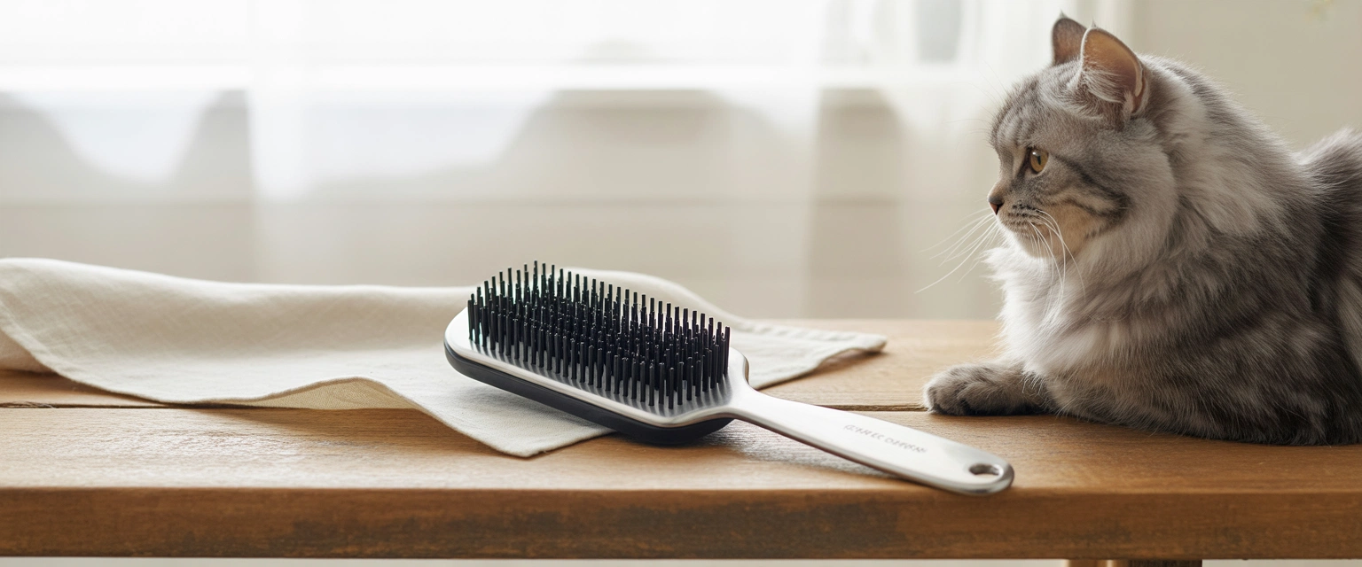 Товары для груминга кошек - Баннер категории