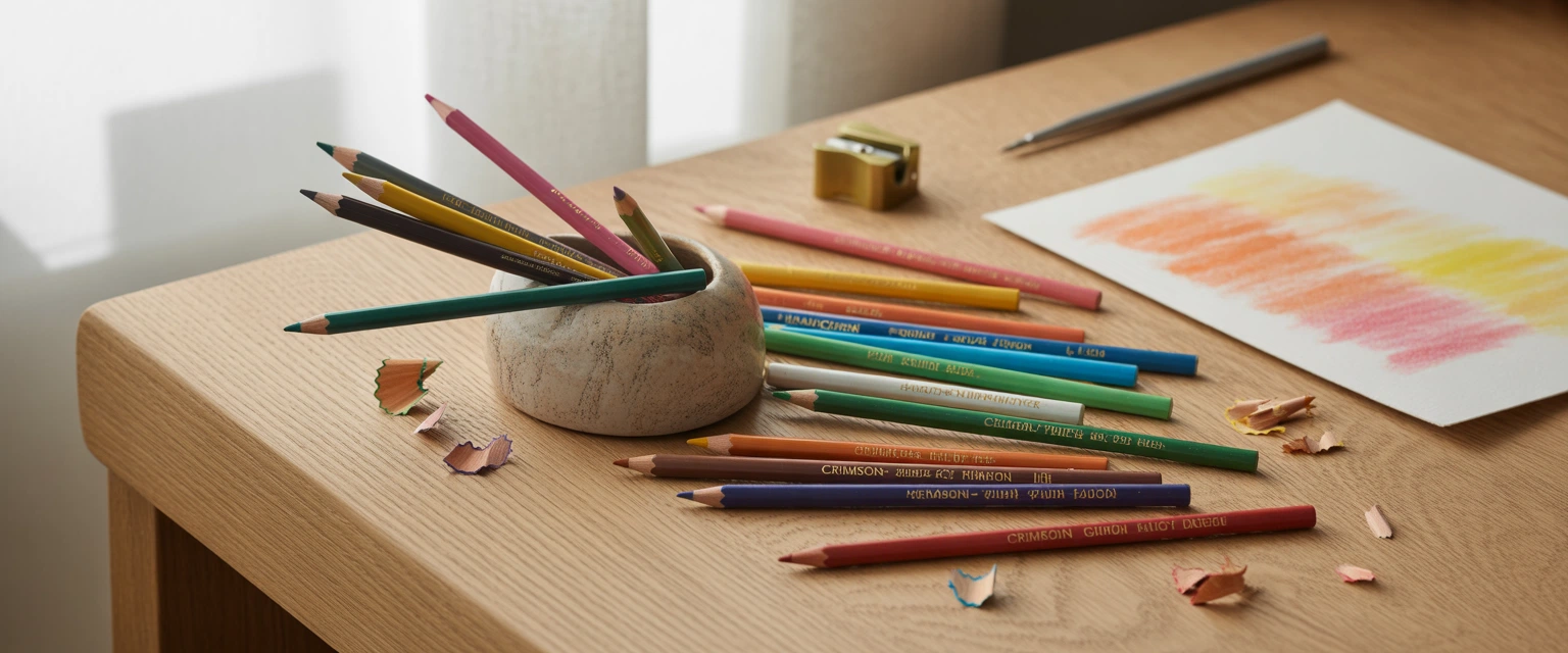 Цветные карандаши (наборы 12–36 цветов) - Баннер категории