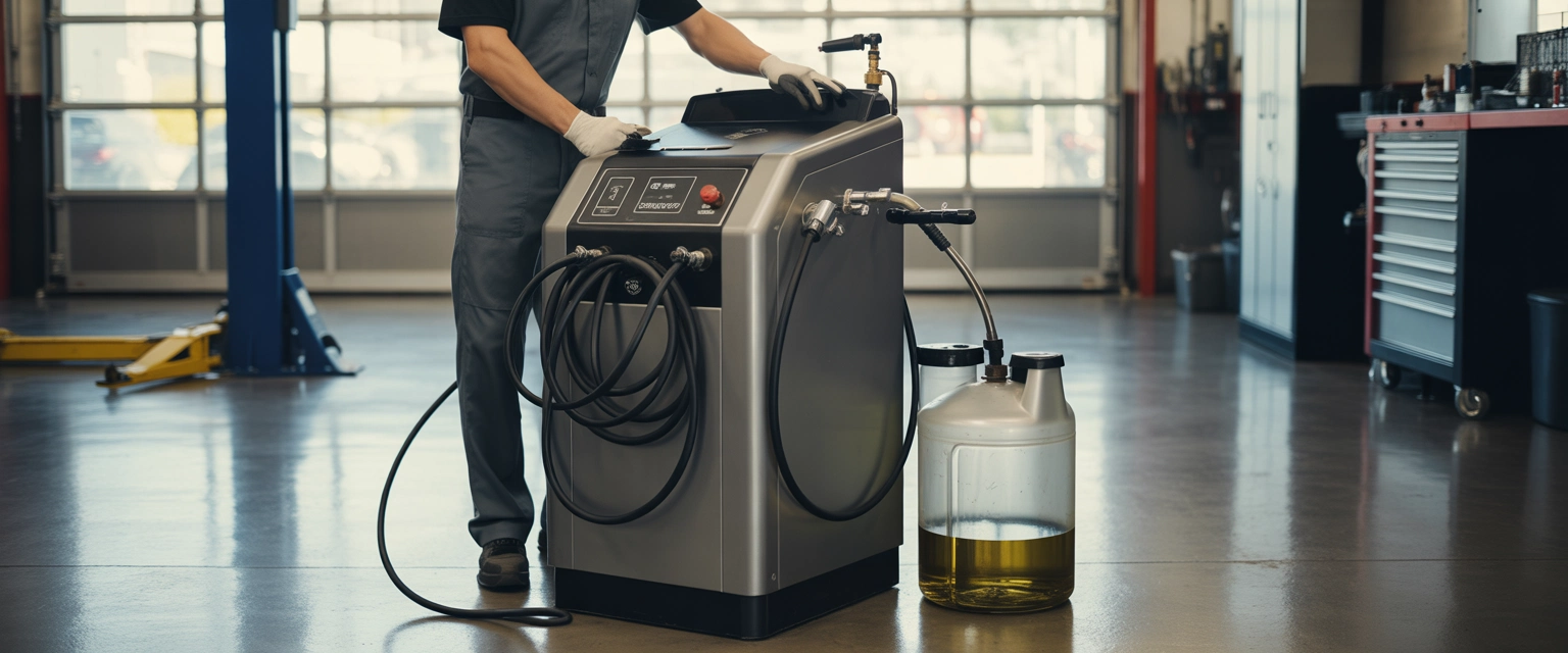 Установки для замены масла КП - Баннер категории