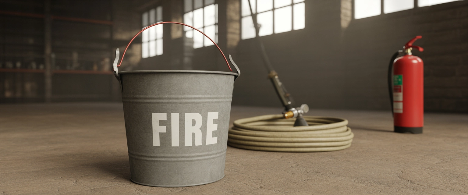 Ведро пожарное - Баннер категории